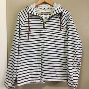 Old Navy Striped Rain Jacket
